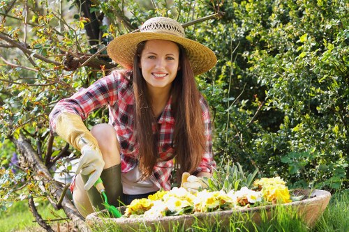 Professional garden design services in Woolwich